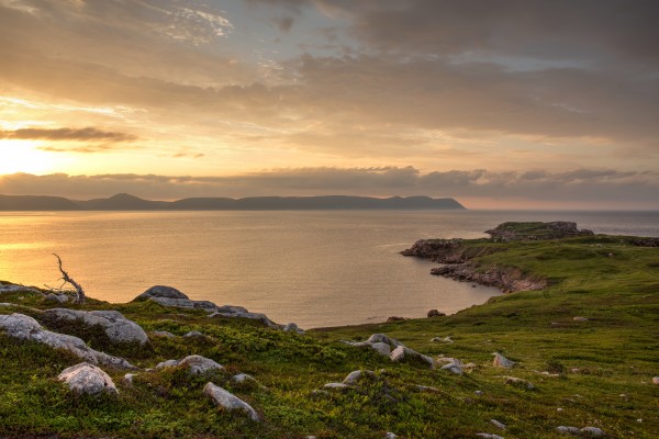 White Point Sunset by Roman Buchhofer